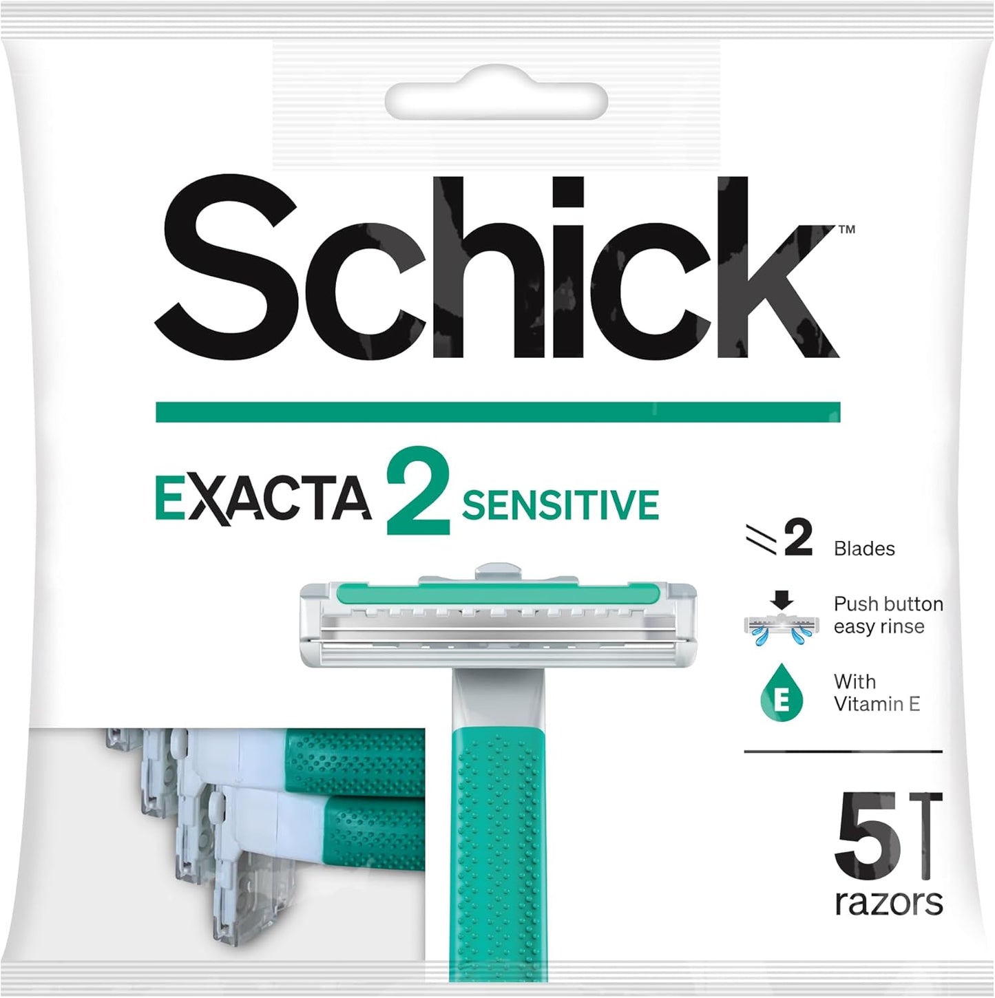 Schick Exacta 2 Sensitive Men 5 pack