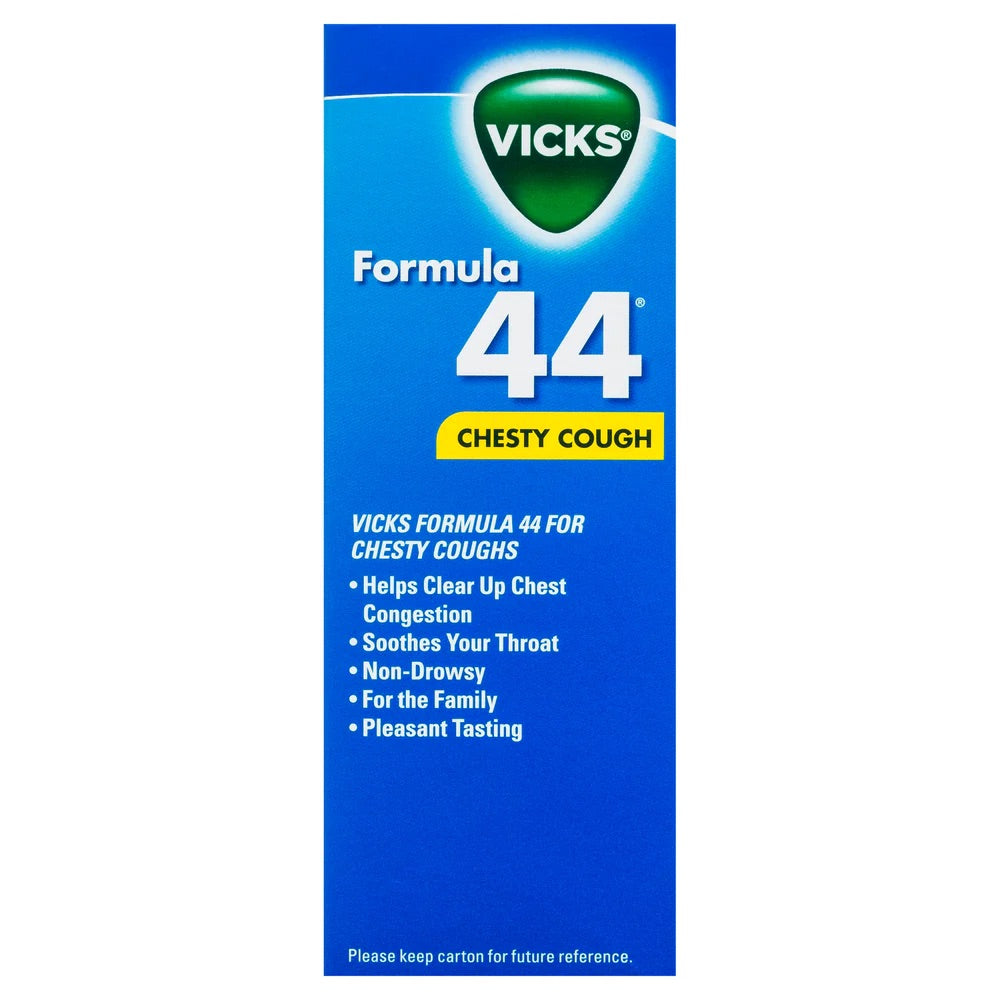 Vicks Formula 44 Chesty Cough 180ml