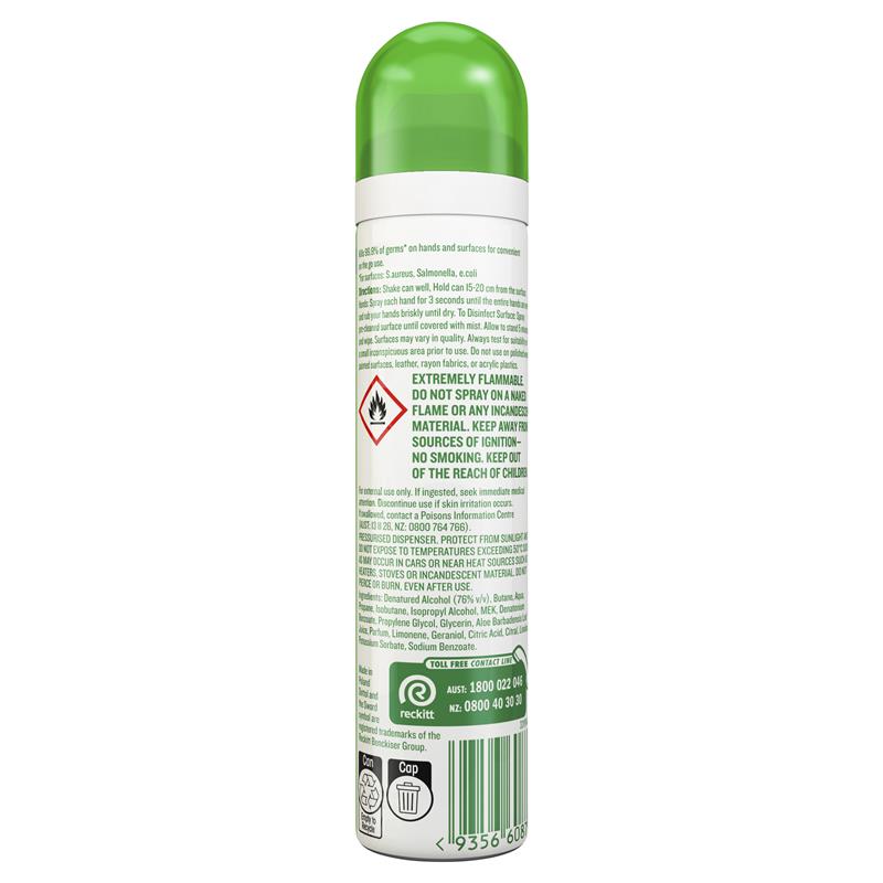 Dettol 2 in 1 Sanitiser Spray 90ml