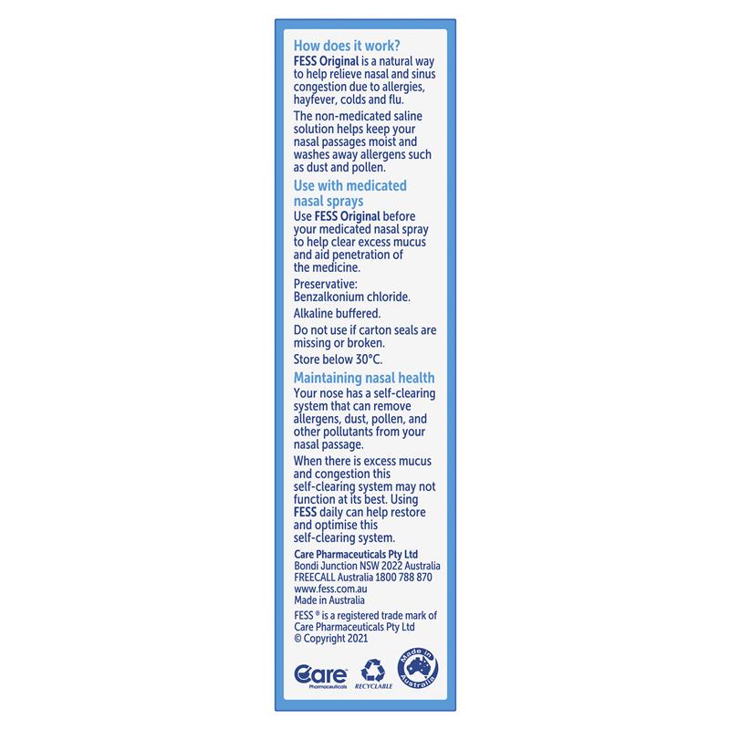 Fess Nasal Spray 30ml