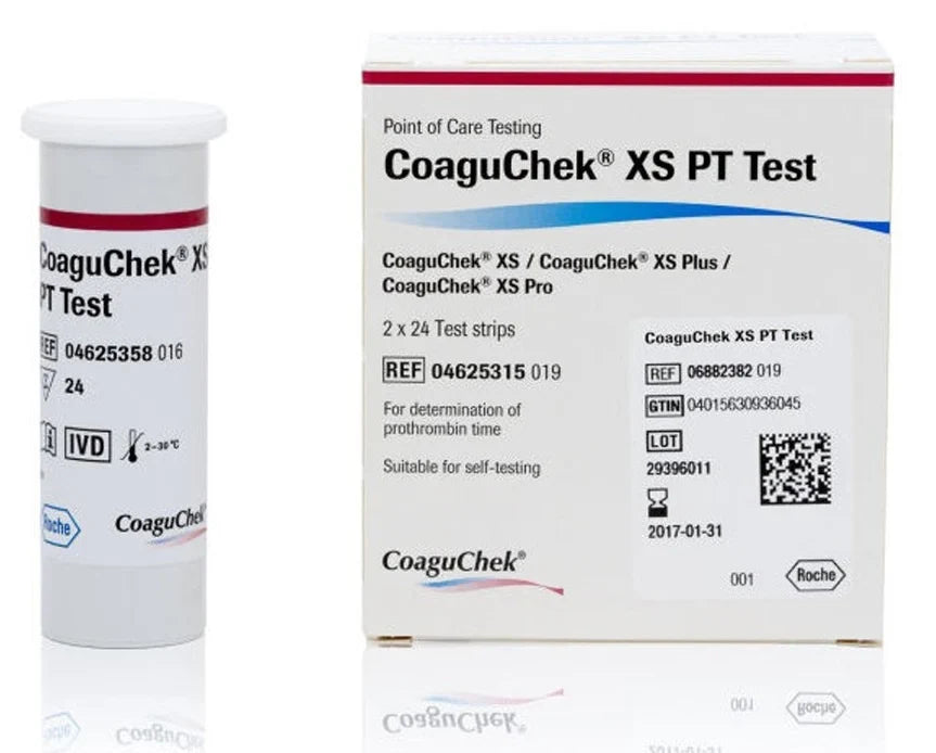 CoaguChek XS PT Test Vial of 2x24