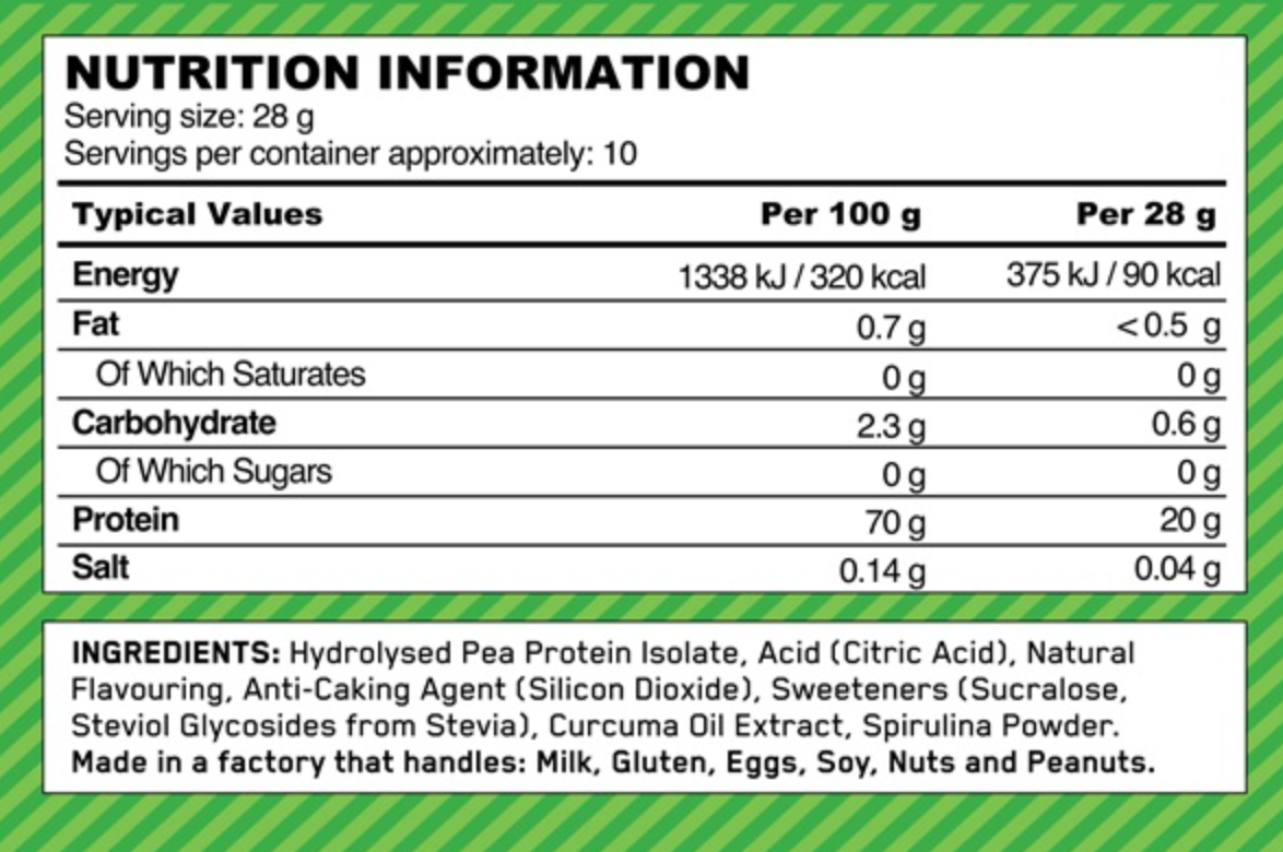 Optimum Nutrition Clear Plant Protein – Vegan Protein Powder Jucy Peach 280 g