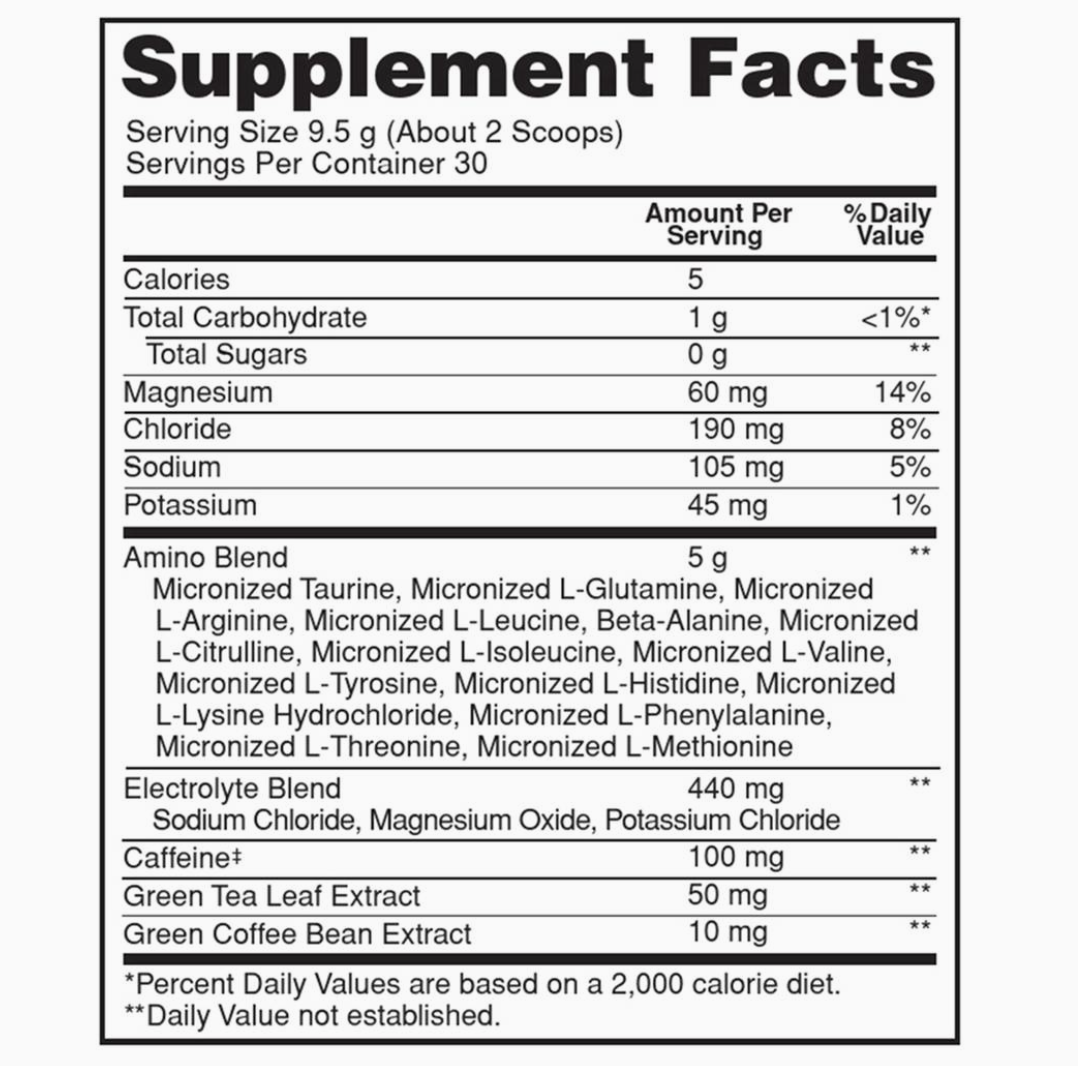 Optimum Nutrition Amino Energy + ELECTROLYTES Hydration SUN-KISSED CITRUS 285G