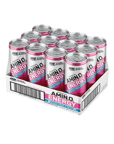 ON AMIN.O. ENERGY + ELECTROLYTES SPARKLING RTD WATERMELON 355ML BOX of 12