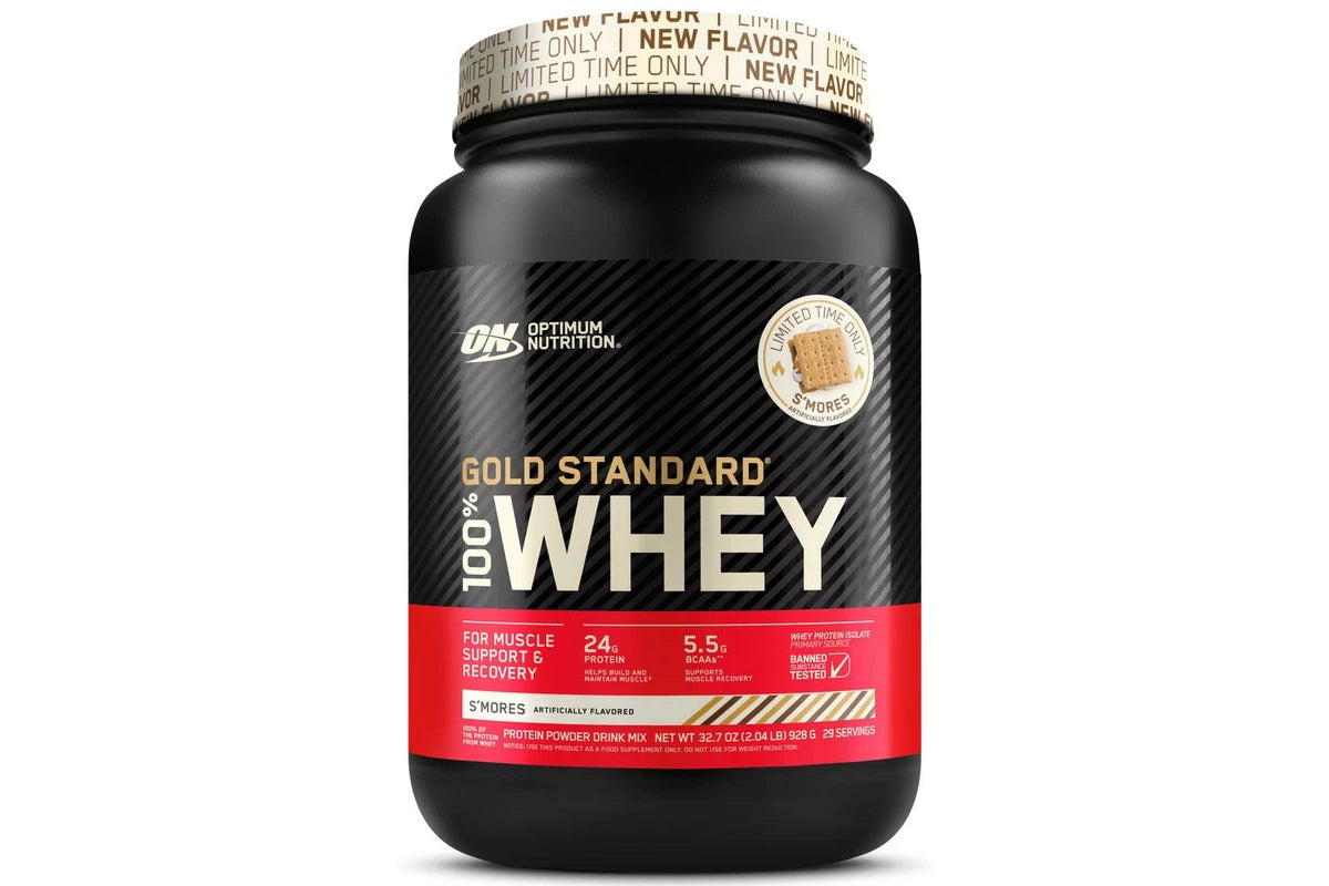 Optimum Nutrition Gold Standard 100% Whey Protein Powder S'Mores 909g