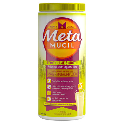 Metamucil Lemon Lime 425g 72 Doses