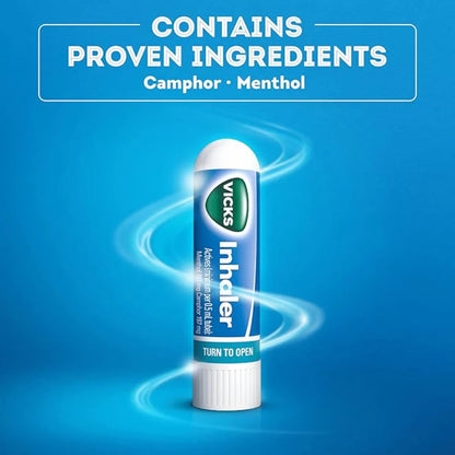 Vicks Inhaler Single 0.5ml Twin Pack