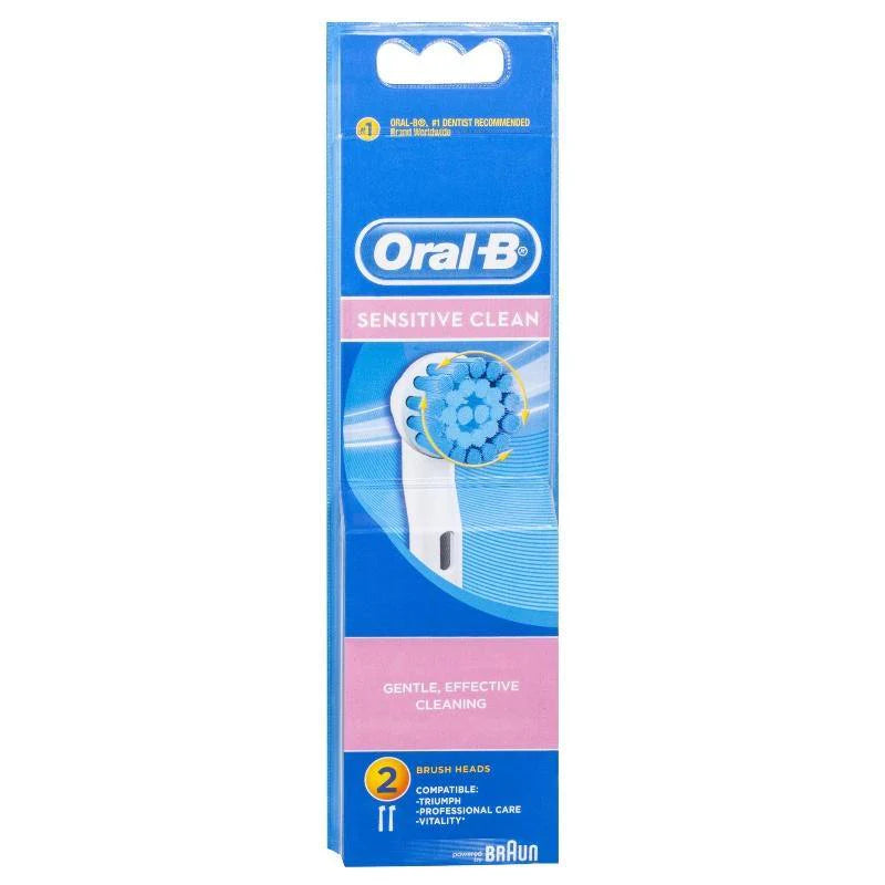 Oral B Brush Heads Sensitive 2pack