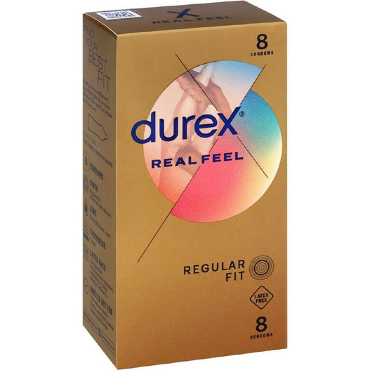 Durex Condom Real Feel 8 Pack (Latex Free)