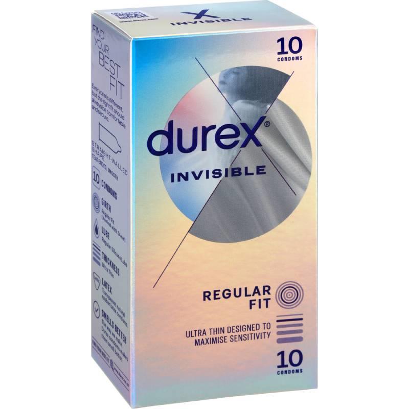 Durex Condoms Invisible 10 Pack