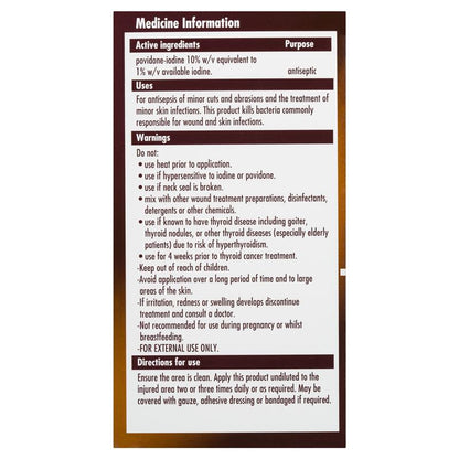 Betadine Antiseptic Topical Sol 100ml