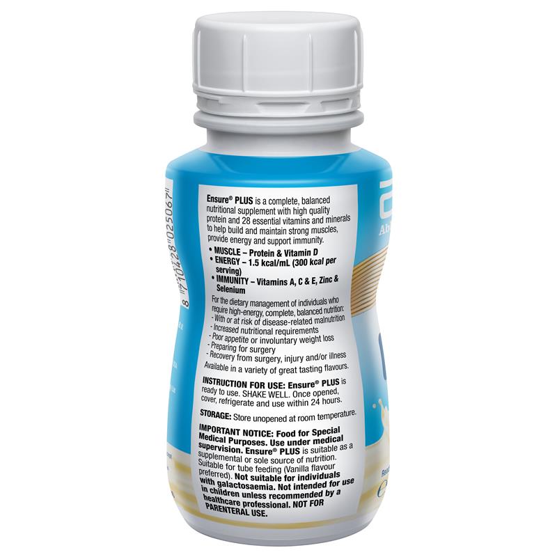 Ensure Plus Banana Liquid  200ml Bottle