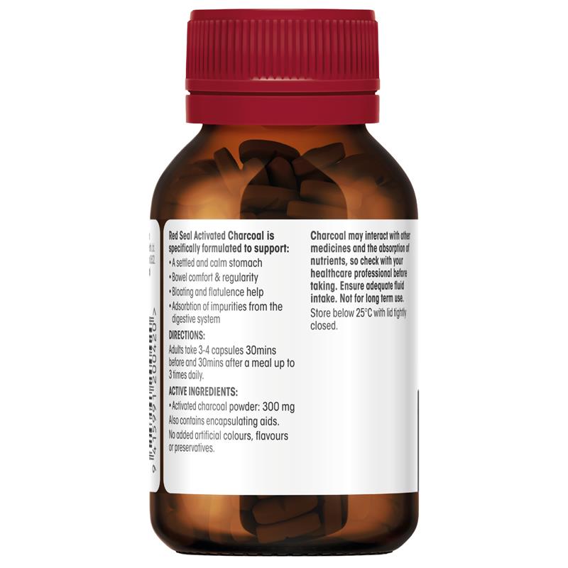 Charcoal Activated Caps 300mg 45 capsules