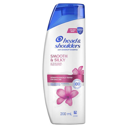 Head & Shoulders Smooth Silky Shampoo 200ml