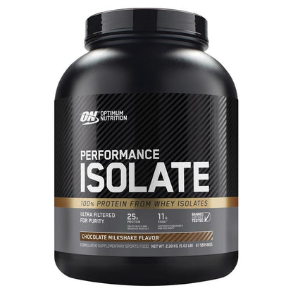 Optimal Nutrition Performance Isolate Chocolate Milkshake 2.28kg