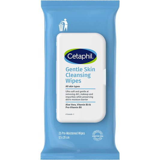 Cetaphil Cleansing Cloths 25s