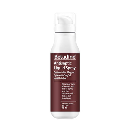 Betadine Antiseptic Spray 5% 75ml