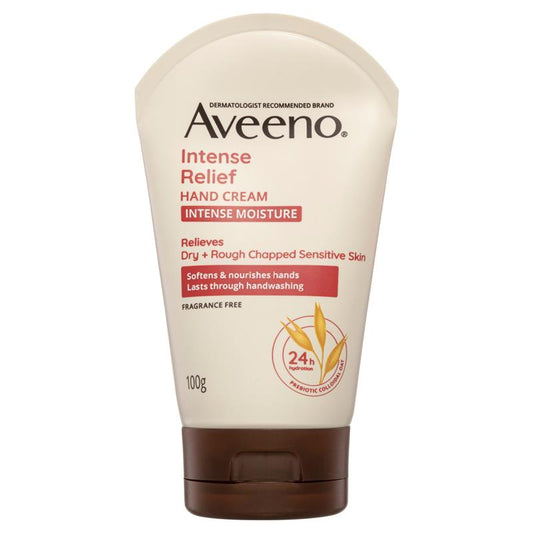 Aveeno Intense Relief Hand Cr 100g
