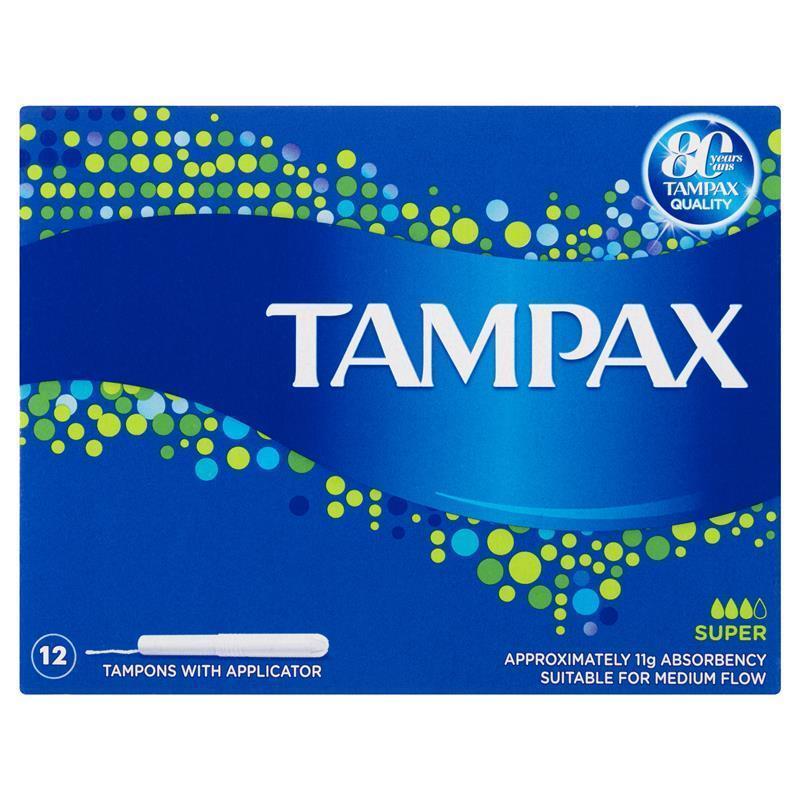 Tampax Super 12