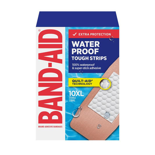 Band-Aid Tough-Strips Extra Large 10 Pack