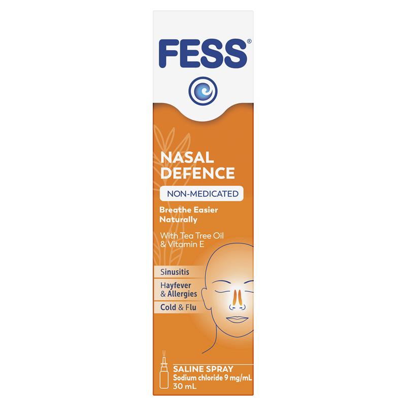 Fess Nasal Defence Saline Spray 30ml