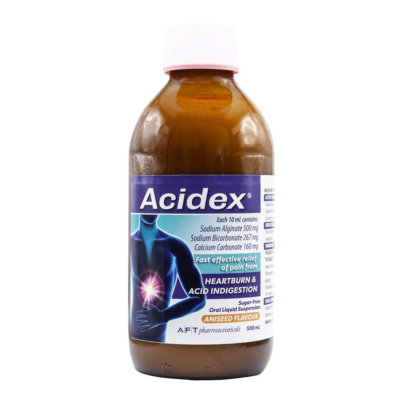 Acidex Liq 500mg 500ml