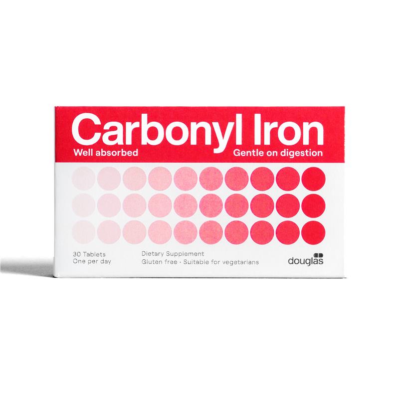 Carbonyl Iron Tabs 18mg 30