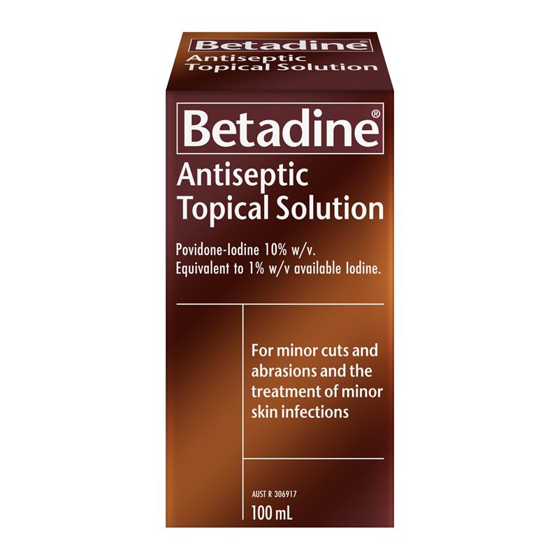 Betadine Antiseptic Topical Sol 100ml