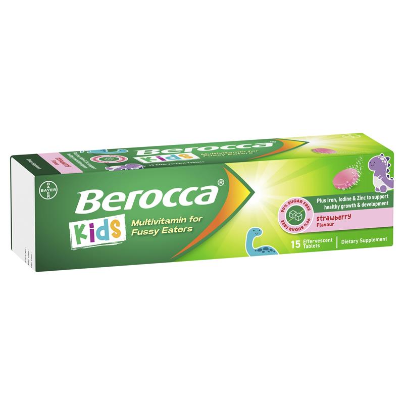 Berocca Kids MV Strawberry 15s