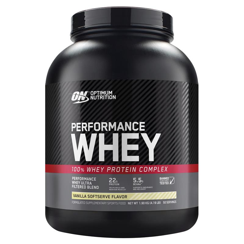 Optimal Nutrition Performance Whey Vanilla Softserve 1.9kg
