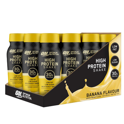 ON HIGH PROTEIN SHAKE BANANA 375ML Box of 12