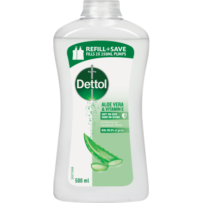 Dettol Hand Wash Liquid Refresh Refill 500ml