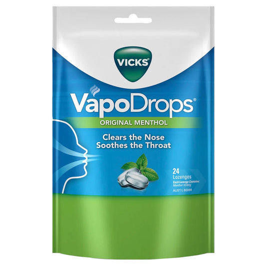 Vicks Vapodrops Original Menthol 24
