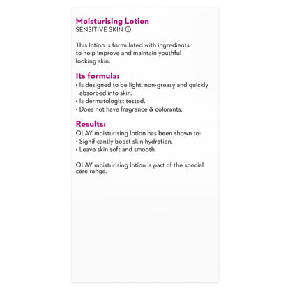 Olay Moisturising Lotion Sensitive 150ml