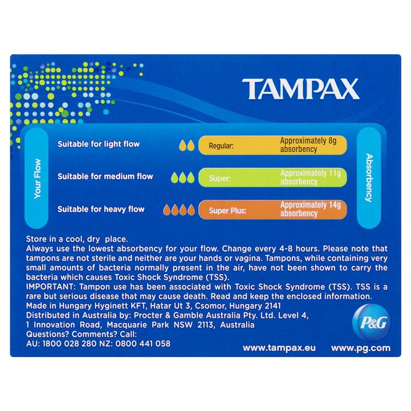 Tampax Super 12