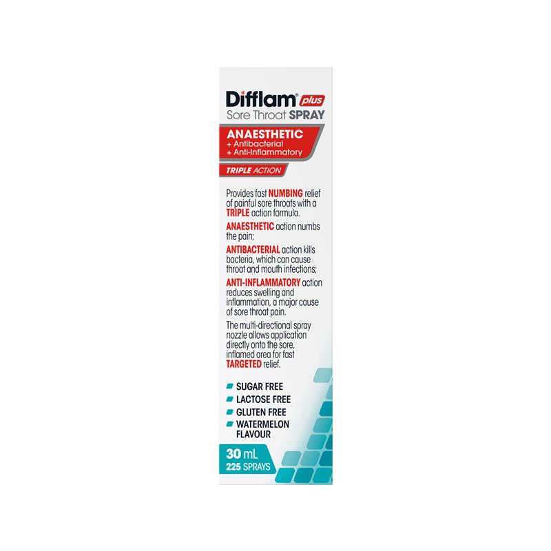 Difflam Plus Anaesthetic Spray 30ml