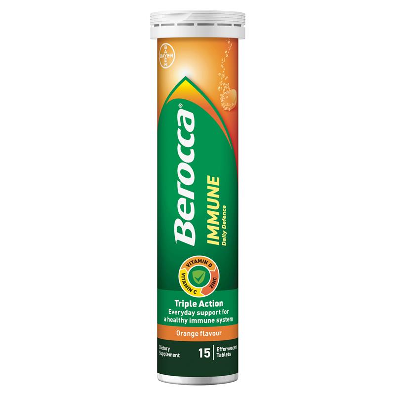 Berocca Immune DF Orange 15s