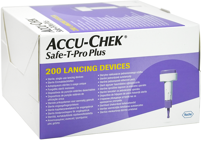 Accu-Chek Safe-T-Pro Plus Lancets 200pk
