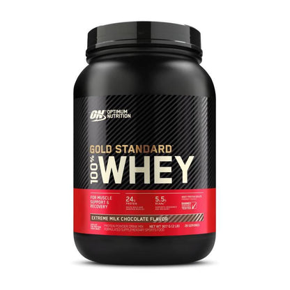 Optimum Nutrition Gold Standard 100% Whey Protein Powder Extreme Milk Chocolate 909g