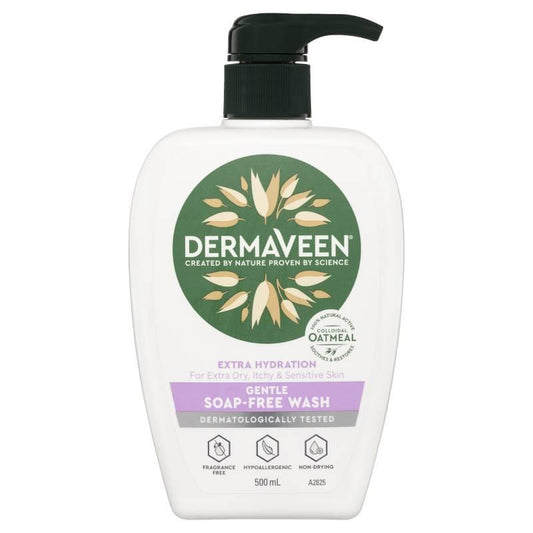 Dermaveen Extra Hyd Soap Free Wash 500ml