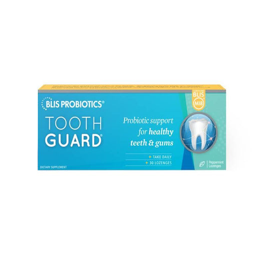 BLIS Probiotics ToothGuard Peppermint 30 Lozenges