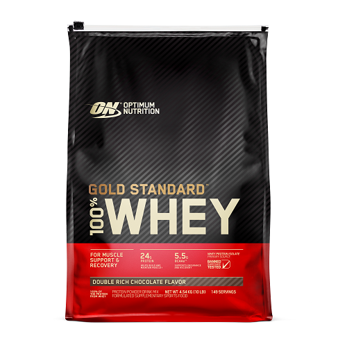 Optimal Nutrition Gold Standard 100% Whey Protein Double Rich Chocolate 4.55kg