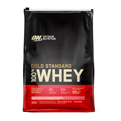 Optimal Nutrition Gold Standard 100% Whey Protein Strawberry 4.55kg