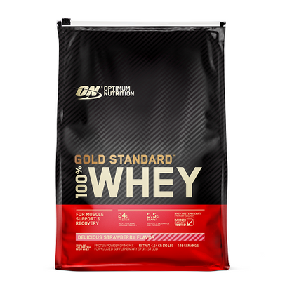 Optimal Nutrition Gold Standard 100% Whey Protein Strawberry 4.55kg