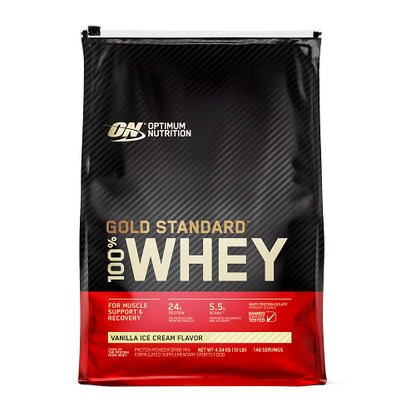 Optimal Nutrition Gold Standard 100% Whey Protein Vanilla Ice Cream 4.55kg