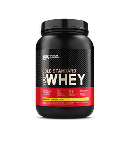 Gold Standard Whey Protein NZ Banana Cream 909g