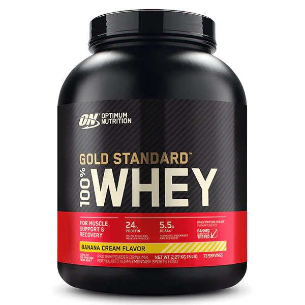Optimal Nutrition Gold Standard 100% Whey Protein Banana 2.27kg