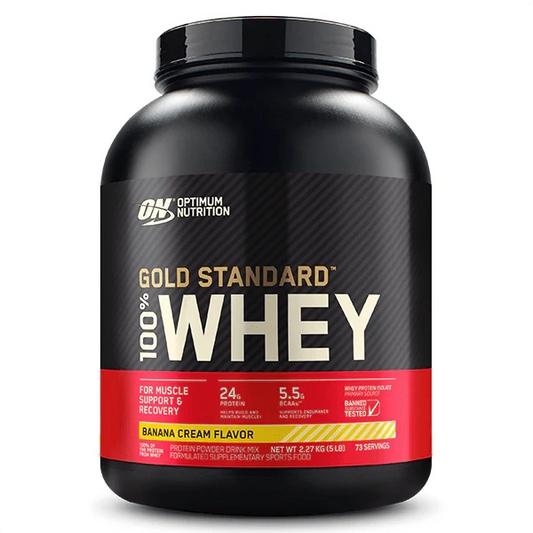 Optimal Nutrition Gold Standard 100% Whey Protein Banana 2.27kg