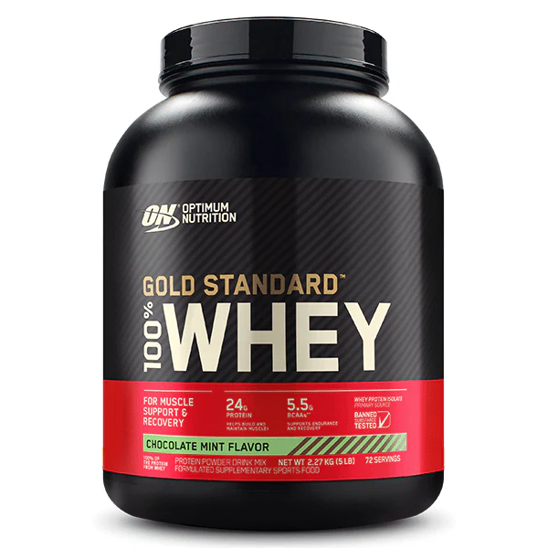Optimal Nutrition Gold Standard 100% Whey Protein Chocolate Mint 2.27kg