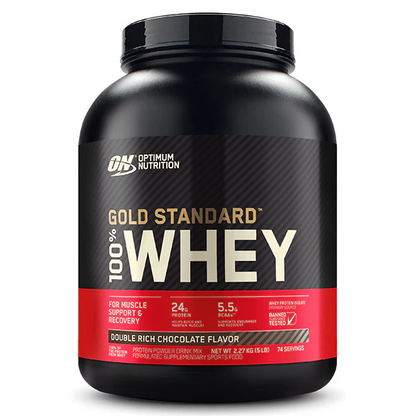 Optimal Nutrition Gold Standard 100% Whey Protein Double Rich Chocolate 2.27kg